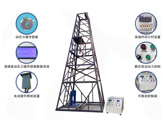 AQD-DT-T3安全帶整體動態(tài)負荷、靜態(tài)負荷測試儀?